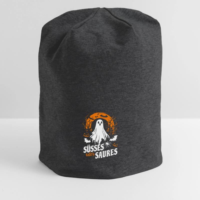 Halloween Gespenst - Süßes oder Saures Jersey-Beanie