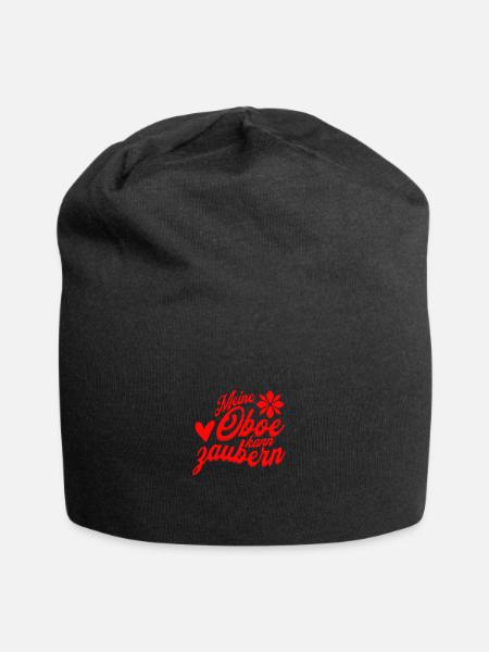Meine Oboe kann zaubern Orchester Oboist - Jersey-Beanie - Schwarz