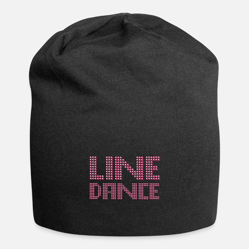 Line dance - line dance - Jersey Beanie - black