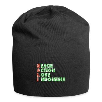 Bali - Indonésie - Bonnet en jersey - noir - Devant
