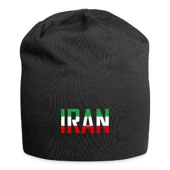 Iran Persia - Jersey Beanie - black - Front