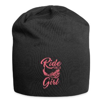 Rouler comme une fille en détresse Dirt Bike Rider - Bonnet en jersey - noir - Devant