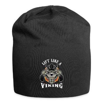 Bodybuilder Gym Weightlifting Workout Fitness - Jersey Beanie - black - Front