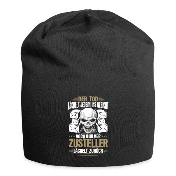 Zusteller Paketzusteller Briefträger Geschenk - Jersey-Beanie - Schwarz - Vorne