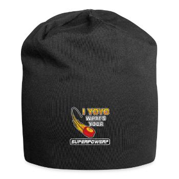 Professional Toy Plaything Stringed Game Pastime - Jersey Beanie - black - Front