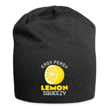 lemon - Jersey Beanie - black - Front