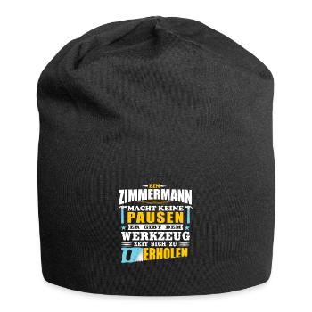 carpenter - Jersey Beanie - black - Front