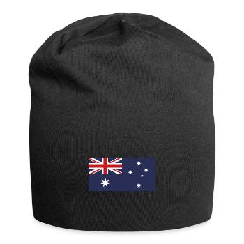 Flag Australia Flag, flag of Australia - Jersey Beanie - black - Front