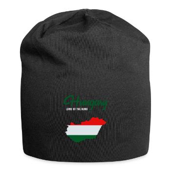 Ungarn - Jersey-Beanie - Schwarz - Vorne