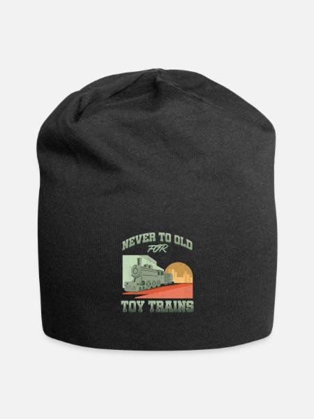 Eisenbahn Eisenbahn ÖPNV-Lokomotive - Jersey-Beanie - Schwarz