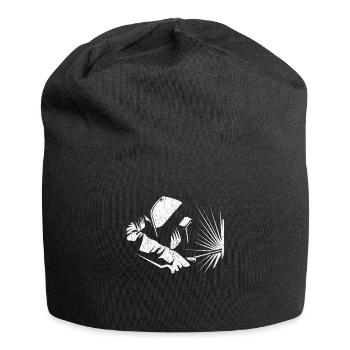 Welder - Jersey Beanie - black - Front