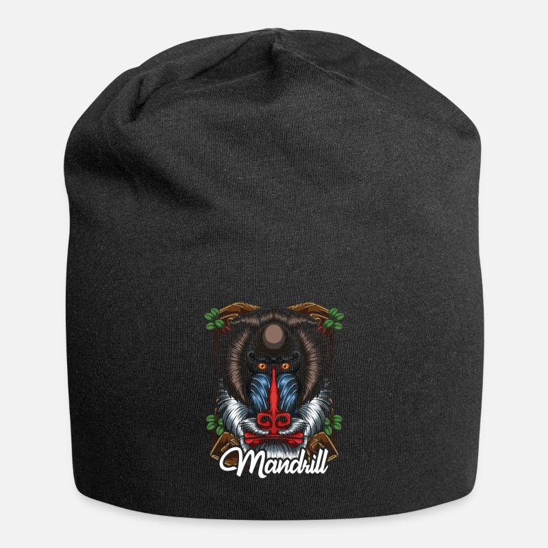 Mandrill - Jersey-Beanie - Schwarz