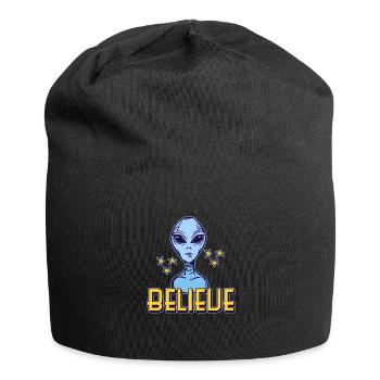 Alien Ufo aliens OVNI Aliens - Bonnet en jersey - noir - Devant