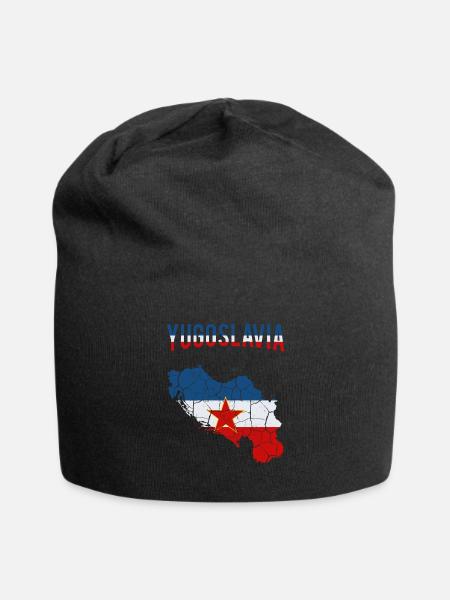 Yougoslavie - Bonnet en jersey - noir