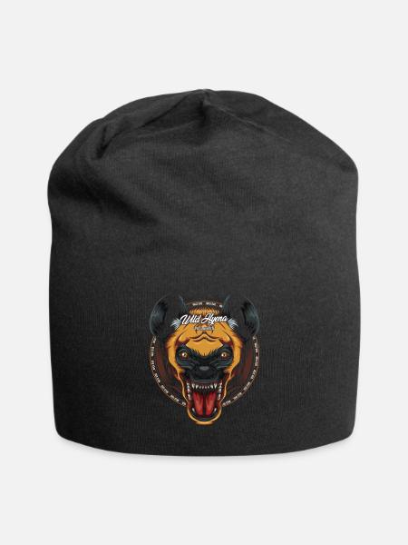 hyenas - Jersey Beanie - black