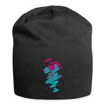 Peintre en art - peintre en art - Bonnet en jersey - noir - Devant
