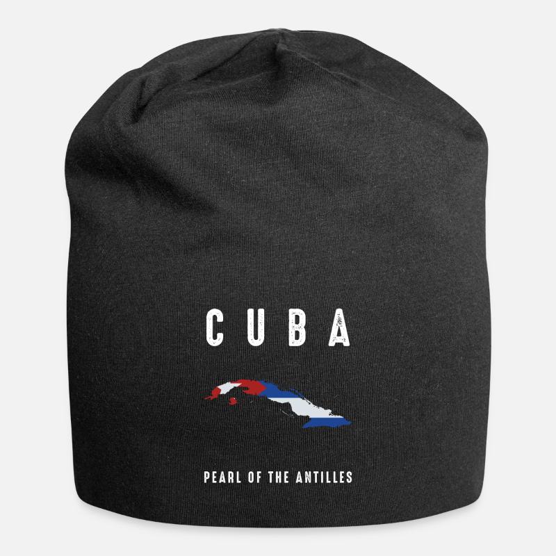 Cuba - Bonnet en jersey - noir