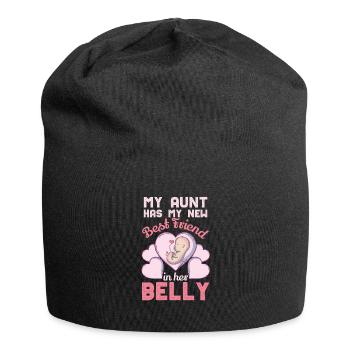 Niece Nephew Cousin Relatives Cute My Aunt Has My - Jersey Beanie - black - Front