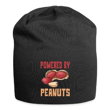 Peanut Lover Powered by Peanuts - Jersey Beanie - black - Front