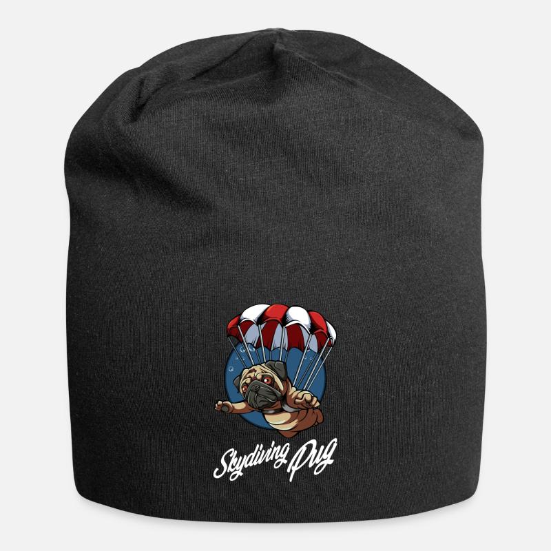 parachutiste - Bonnet en jersey - noir