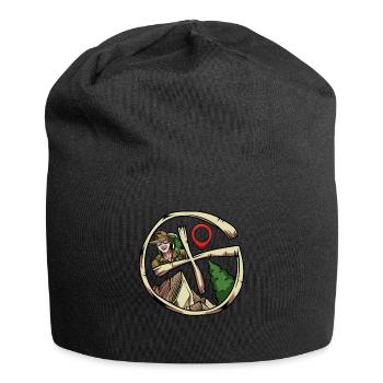 Cool Geocaching Geocacher Cache Detector Gift - Jersey Beanie - black - Front