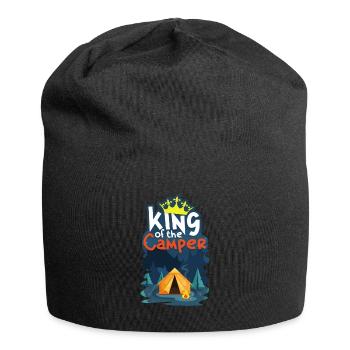 campeur - Bonnet en jersey - noir - Devant
