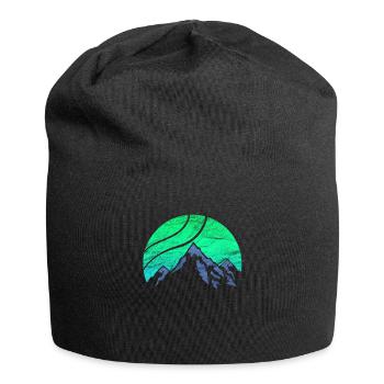 Wandern Berge vintage Shirt - Jersey-Beanie - Schwarz - Vorne