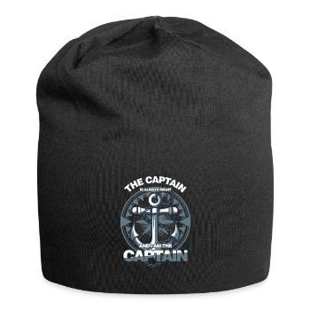 Bootfahren Schwimmer Ozeane Meeresliebhaber Sailor Marines - Jersey-Beanie - Schwarz - Vorne