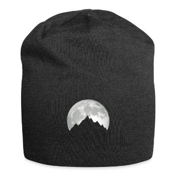 Nature Terre Mère Nature Voyage Alpinisme - Bonnet en jersey - charbon - Devant