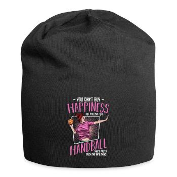 Cadeau de handballeur de handballer - Bonnet en jersey - noir - Devant