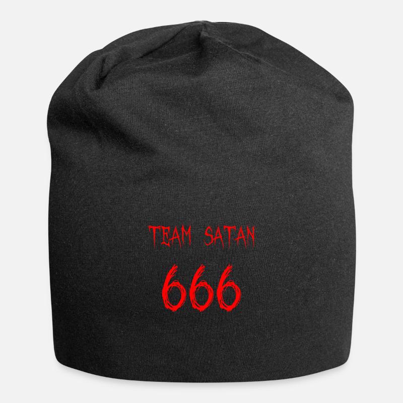 Team Satan 666 - Jersey-Beanie - Schwarz