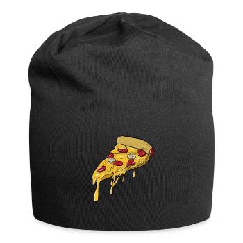 pizza - Bonnet en jersey - noir - Devant