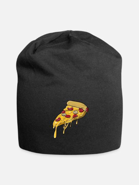 Pizza - Jersey Beanie - black