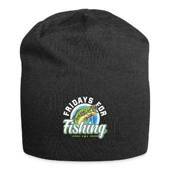 Angler - Jersey-Beanie - Anthrazit - Vorne