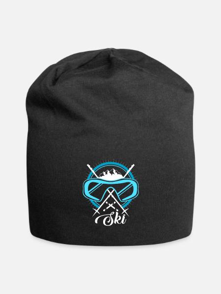 ski - Bonnet en jersey - noir