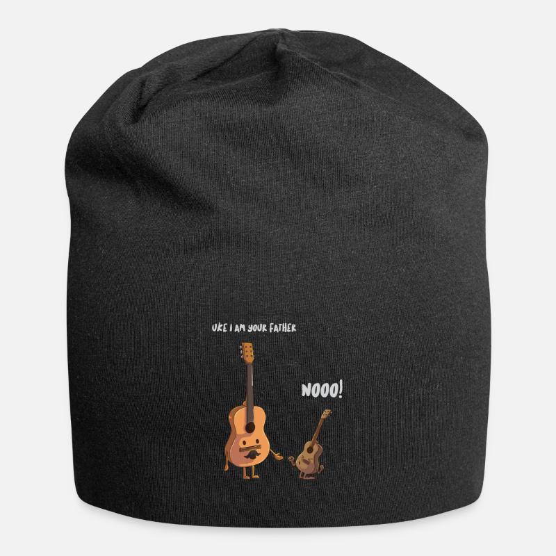 Ukulele Uke guitariste guitariste guitariste - Bonnet en jersey - noir