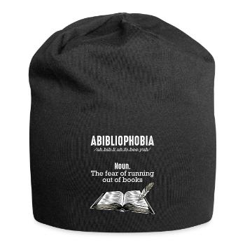 Read books - Jersey Beanie - black - Front