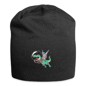 L'astronaute monte T Rex Dinosauier Astro Dino - Bonnet en jersey - noir - Devant