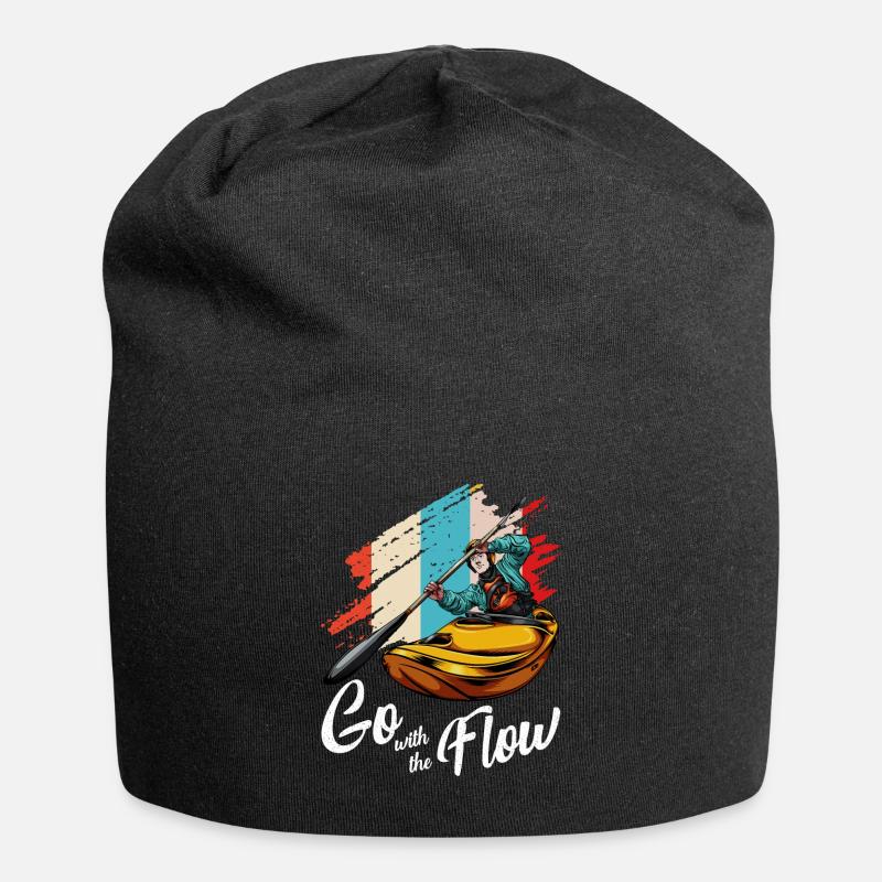 Kayak - Bonnet en jersey - noir