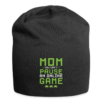 Gamers Gaming Gaming Games Computers Gift Mom You - Bonnet en jersey - noir - Devant