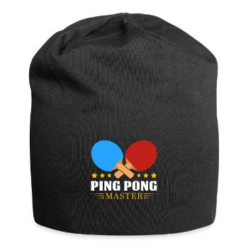 Ping-pong - Bonnet en jersey - noir - Devant