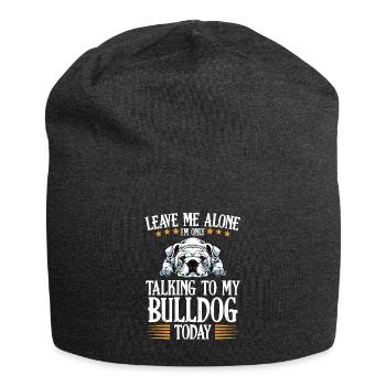 Bouledogue - Bonnet en jersey - charbon - Devant
