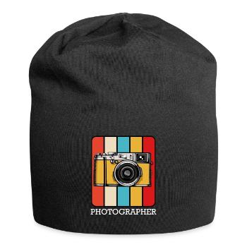 photographer - Jersey Beanie - black - Front