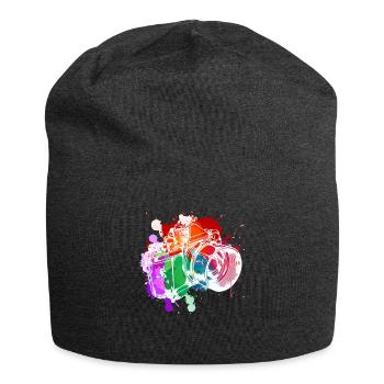 photographer - Jersey Beanie - charcoal grey - Front