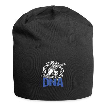 C'est dans mon ADN Snowboarding Cadeau d'hiver de sports d'hiver - Bonnet en jersey - noir - Devant