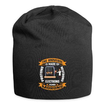 Protons, Neutrons, Morons - Ato - Jersey-Beanie - Schwarz - Vorne