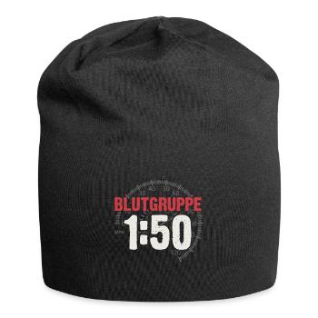 Blood Group 1:50 Gasoline Moped DDR Ostalgie Simson - Jersey Beanie - black - Front