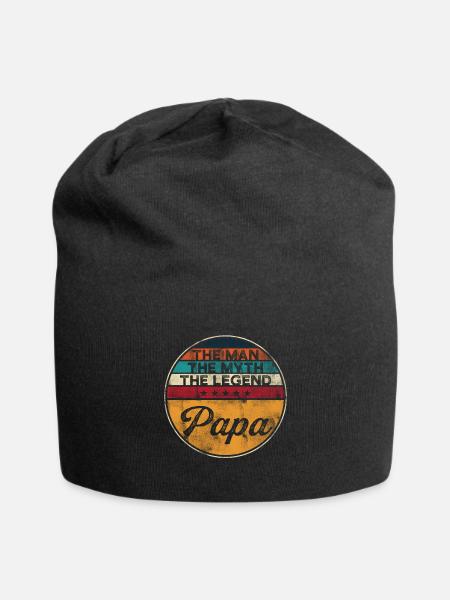 PAPA Rétro L'Homme Le Mythe La Légende - Bonnet en jersey - noir