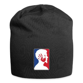 Ohrfeigen Slap Off Contest russischen Sport - Jersey-Beanie - Schwarz - Vorne