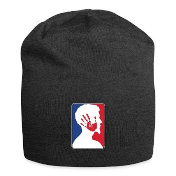 Ohrfeigen Slap Off Contest russischen Sport - Jersey-Beanie - Anthrazit - Vorne